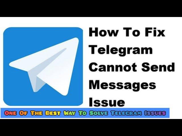 ONE OF THE BEST WAY TO SOLVE TELEGRAM ISSUES || CANNOT SEND MESSAGE || TELEGRAM GROUP BANNED ||