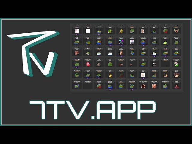 7TV  Das bessere Better Twitch TV  Installieren und einstellen für Viewer, Streamer, Mods 7TV.app