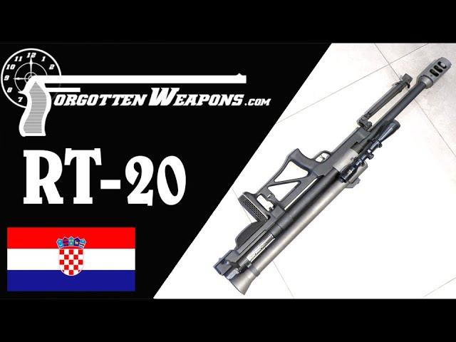 RT20: Croatia's Insane Kludged 20mm Anti-Materiel Rifle