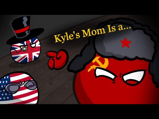 Песня про мамашу Кайла. / (Kyle's Mom Is A Big Fat B...) / (АНИМАЦИЯ по COUNTRYBALLS).