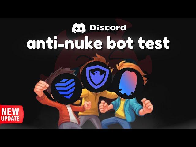 Discord Anti Nuke Test Comparison Wick vs Security vs Serax Shield