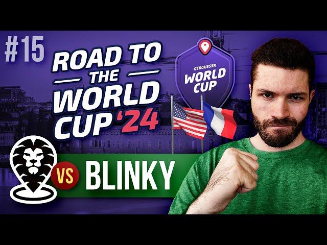 A legend among legends! (Road to the 2024 GeoGuessr World Cup #15 - vs. Blinky)