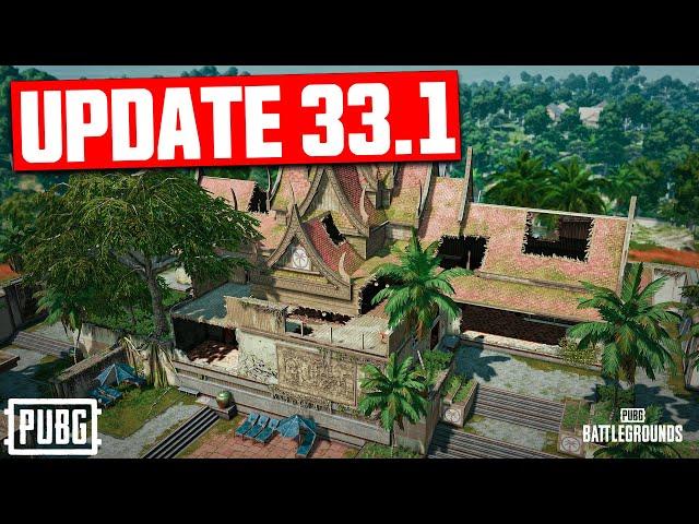 Destructible Sanhok is HERE! // PUBG Console Update 33.1 (Xbox, PS4, PS5)