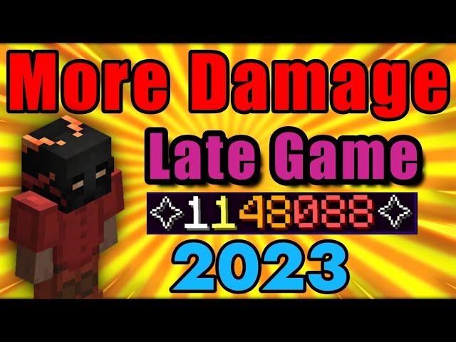 Deal More Damage In Late Game / Hypixel SkyBlock Guide