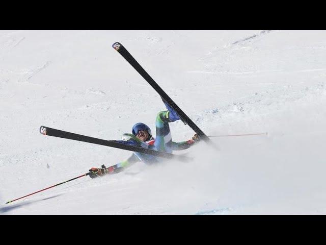 Meta HROVAT - CRASH - Giant Slalom - Lenzerheide 2022