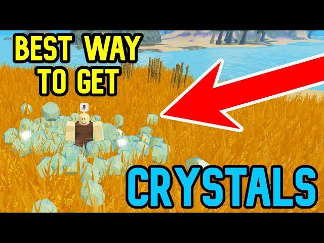 BEST AND FASTEST WAY TO GET CRYSTALS IN BOOGA BOOGA REBORN