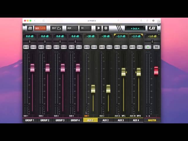 Soundcraft Ui Series тренинг. Часть 5 раздел 2.  More Me!