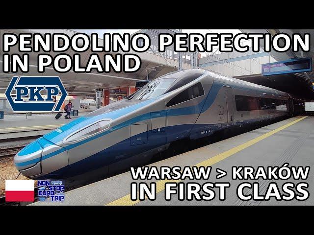 PENDOLINO PERFECTION IN POLAND / PKP EIP IN FIRST CLASS / WARSAW TO KRAKÓW