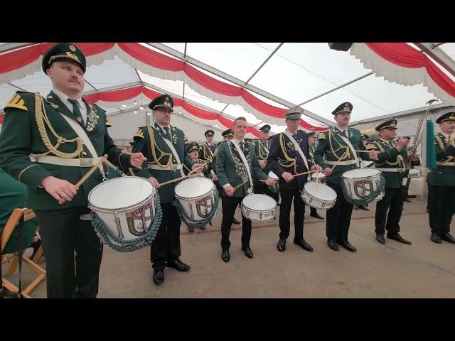 Schützenfest Elfgen-Belmen 13. Oktober 2024 / Tambourkorps „Heimattreue" Elfgen  (4K Video)