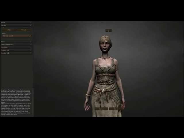 Life is Feudal PvP: Character Creation Demo