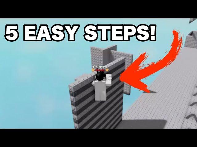 How to WALLHOP in ROBLOX! (Learn In 5 Easy Steps)