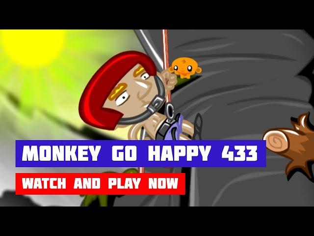 Monkey GO Happy: Stage 433 · Game · Walkthrough