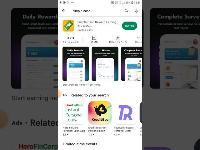 Paisa kamane wale app download now$$$ #shorts