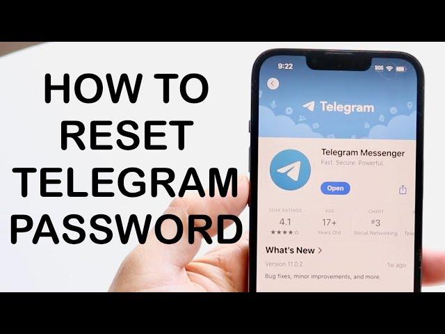 How To Reset Telegram Password! (2024)