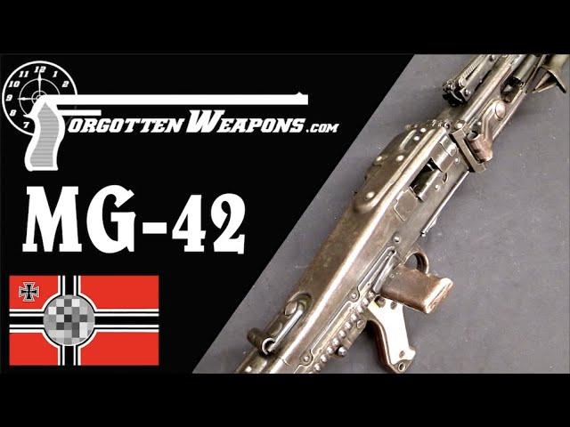 Hitler's Zipper: The MG-42 Universal Machine Gun