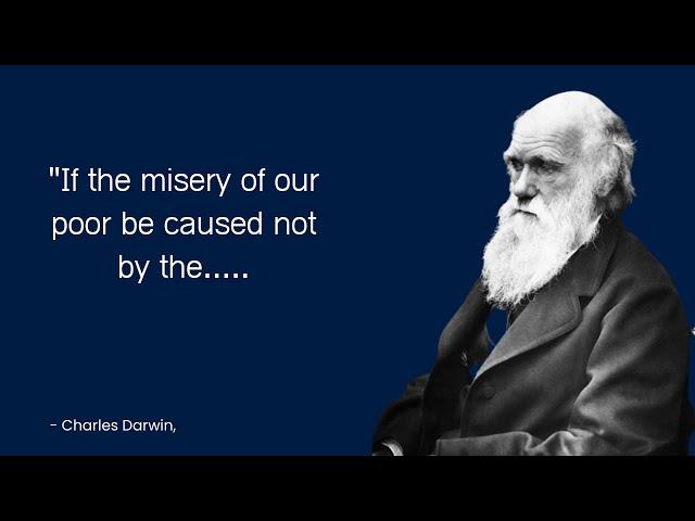 Charles Darwin  Best Quote Every one need to know