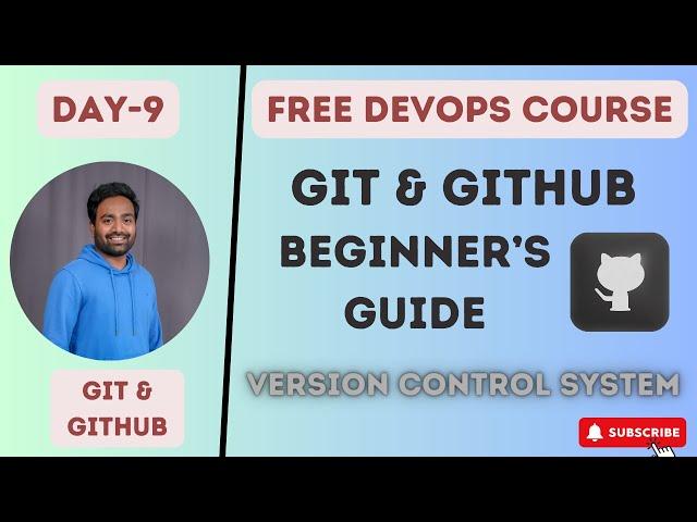 Day-9 | Git and GitHub | What is GIT ? | What is Version Control ? | #devops #2023 #github #gitlab