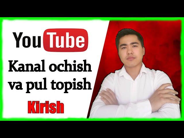 YOUTUBEDAN PUL TOPİSH | OCHİSH VA RİVOJLANTİRİSH (youtube darslik vedio)