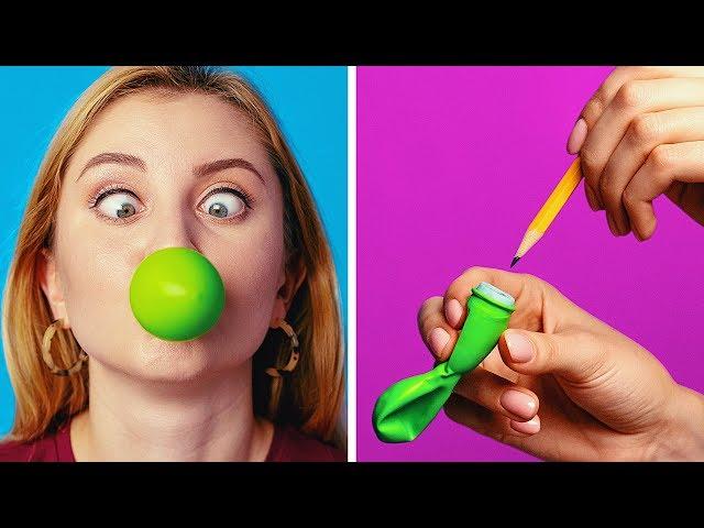 COOL HACKS WITH SCHOOL SUPPLIES || Back To School DIY Hacks by 123 GO!