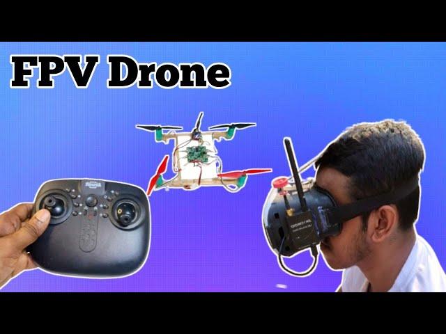 How to Make Mini FPV Camera Drone at Home - World's Cheapest DIY FPV Drone