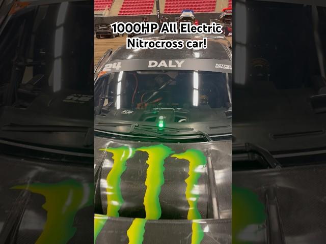 NITROCROSS! This car is insane. All set for Ice racing with spike tires! #supercar #electric #speed