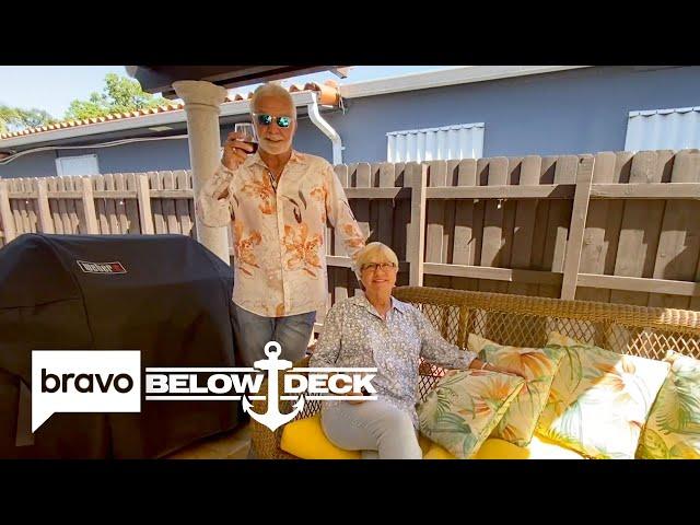 Captain Lee Gives a Full Tour of the House He Shares with Wife Mary-Anne | Below Deck