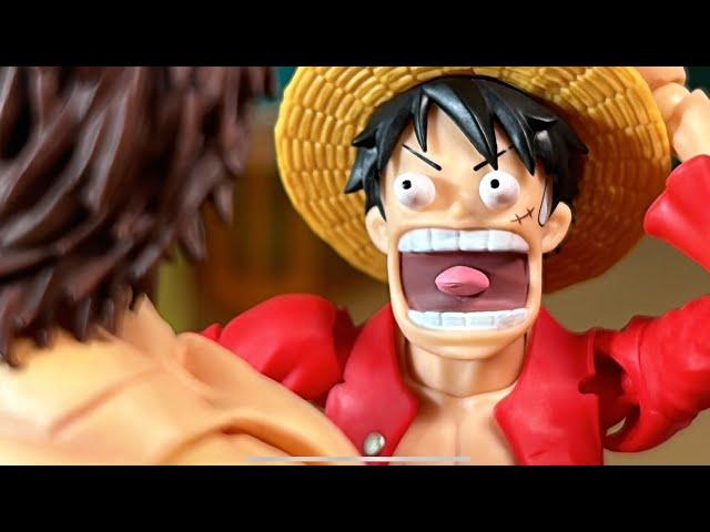 Monkey D Luffy Vs BAKI HANMA stop-motion