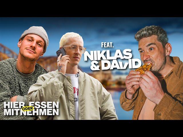 Ein Tag ESSEN mit @niklasunddavid - Über ihre Beziehung, Humor und wie alles Begann!