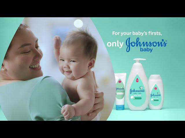 For baby’s first and more, choose Johnson’s Milk+Rice