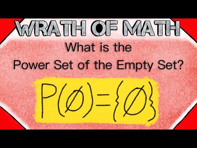 What is the Power Set of the Empty Set? | Set Theory