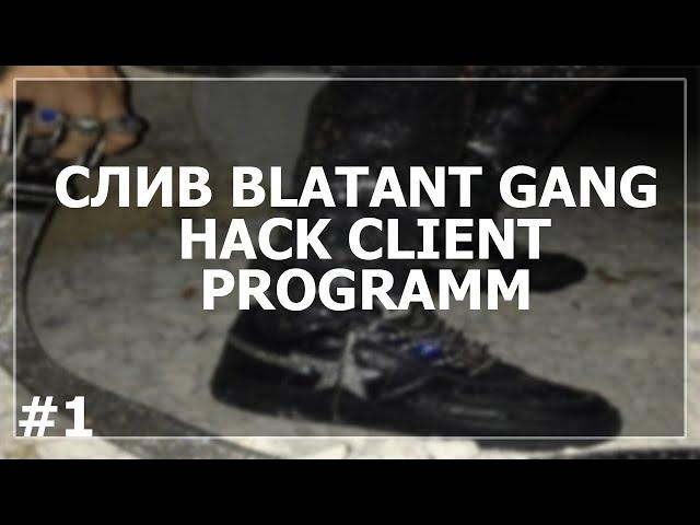 HACK CLIENT PROGRAMM ДЛЯ VIMEWORLD \ СЛИВ \ СЛИВ ШОПА BLATANT GANG #1