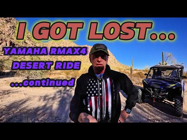 Off-Road Adventure with the Yamaha RMAX4 | I GOT LOST!