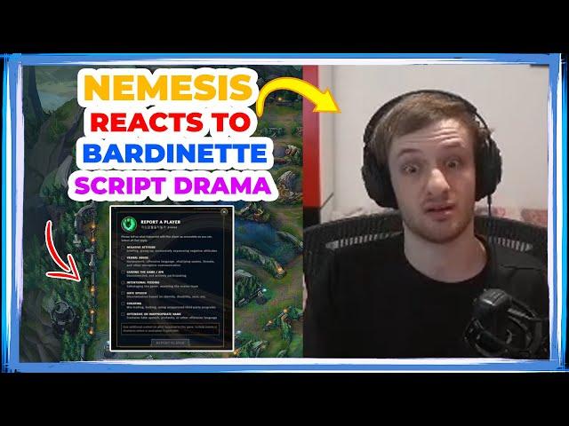 Nemesis Reacts to BARDINETTE SCRIPT Drama 