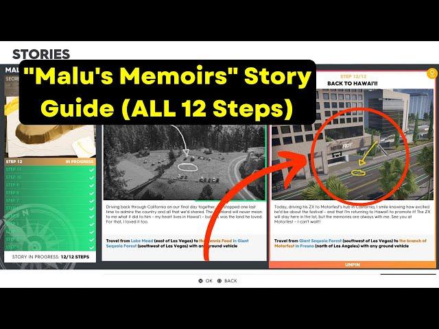 The Crew 2: "Malu's Memoirs" Story Guide - ALL 12 Steps (Everything you Need to Know)