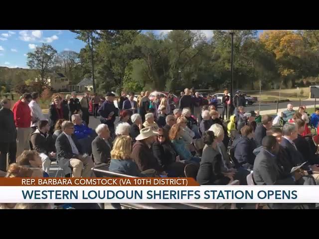 Western Loudoun Sheriff's Office Opens- Oct. 22, 2016