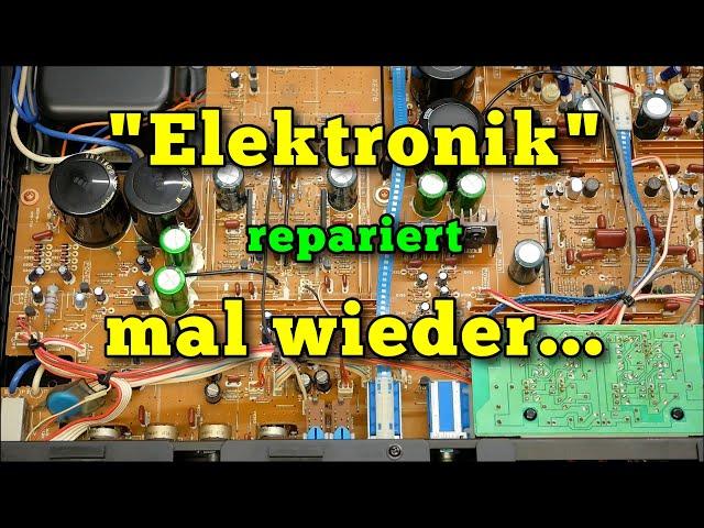 Elektronik repariert nen "Yamaha".