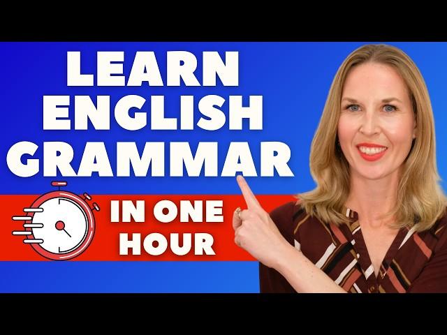 Complete English Grammar | Full Beginner Course in 1 HOUR