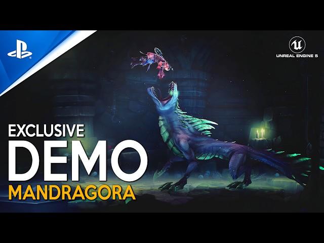 MANDRAGORA New Gameplay Demo | Unique Metroidvania Souls-like with AMAZING UNREAL ENGINE 5 Graphics