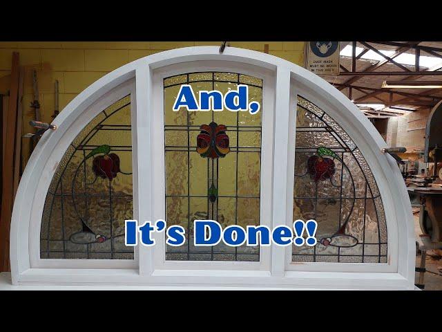 Building A Semi Circular Window PT 3 | Woodworking Projects