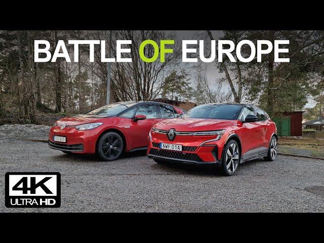 Megane E-Tech vs VW ID.3 - Let's test REAL range, acceleration and noise