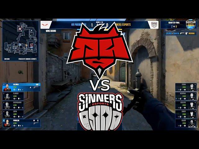 Game Gospadarov in HellRaisers  l Sinners vs HR -  HIGHLIGHTS l bo 3(inferno,dust 2,nuke) l CSGO