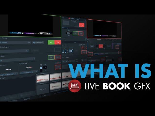 Create Powerful Broadcast Graphics with Live Book GFX