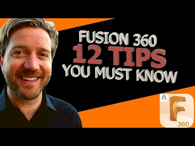 Fusion 360 Sketch  - 12 Sketch Tips Everyone Should Know