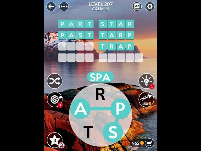 Wordscapes Uncrossed Level 207 Calm 19