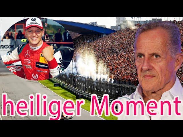 Michael Schumacher erschien plötzlich beim F1-Rennen, um seinen Sohn Mick Schumacher anzufeuern