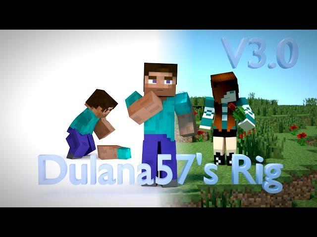 [Old] Dulana57's Blender Minecraft Rig V3.0!!! [Free Download]