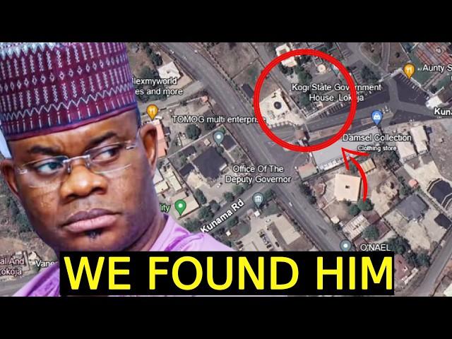 See Where Yahaya Bello Is Currently Hiding.