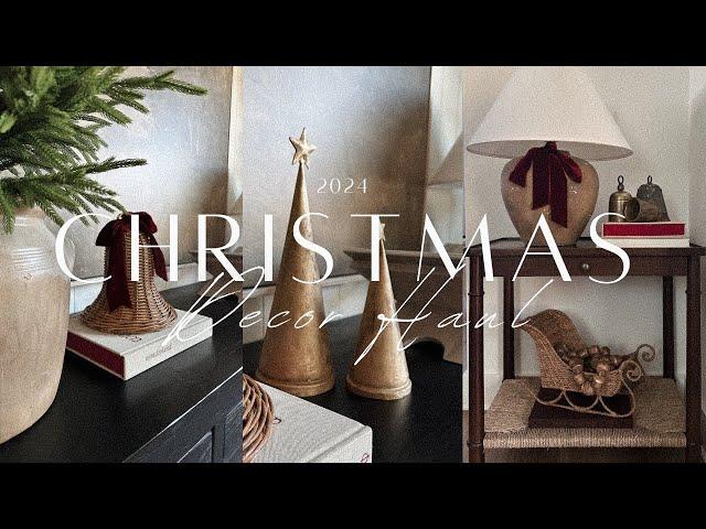 2024 Christmas Decor Haul | Collective Haul | High end & Affordable