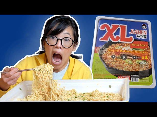 XL Mukbang & How to Make CHEAP Ramen LUXURIOUS