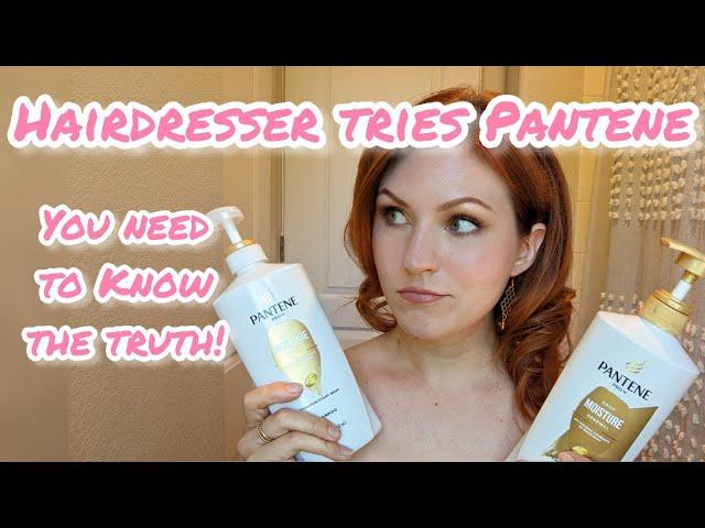 Hairdresser tries Pantene Shampoo & Conditioner | what you REALLY should know